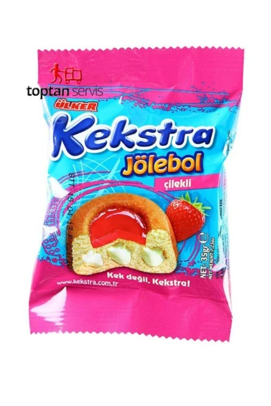 Ülker Kekstra Jöleli Çilekli 24 Adet - Resim 2