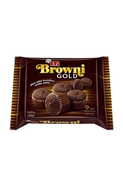 Eti Browni Gold Mini Kakaolu 180 gr ürün görseli 1