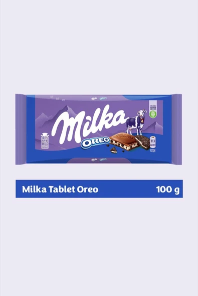 Milka Oreo Tablet Çikolata 100 gr - 6 Adet - Resim 2