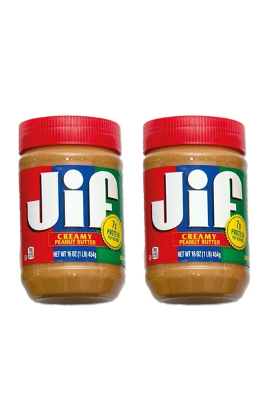 BAND Jif Krema Fıstık Ezmesi 454gr X2 ürün görseli 1