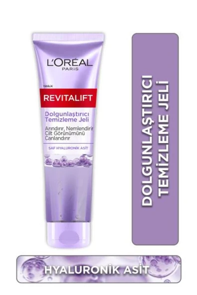 L'Oreal Paris L'Oréal Paris Revitalift Dolgunlaştırıcı Temizleme Jeli 150ml - Hyaluronik Asit ürün görseli 1