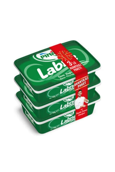 Pınar Labne Tam Yağlı Taze Peynir 3x180 G ürün görseli 1