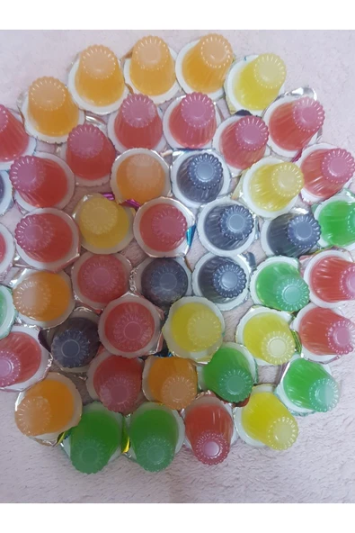 JEL L Yumuşak Meyve Jölesi 50 Adet Karışık Renk ürün görseli 1