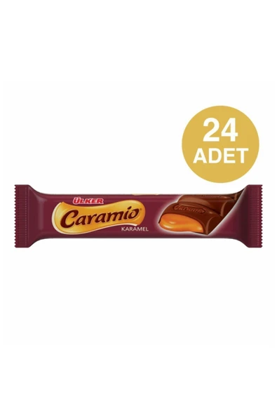 Ülker Caramio Karamelli Baton Çikolata 32gr X 24 Adet ürün görseli 1