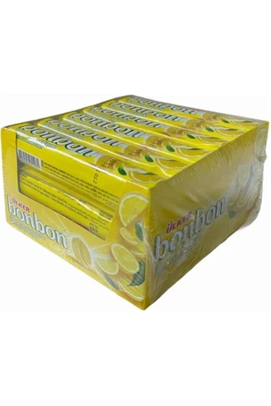 Ülker Bonbon Limon Aromalı Şeker 18'li 36 gr 18 Adet ürün görseli 1