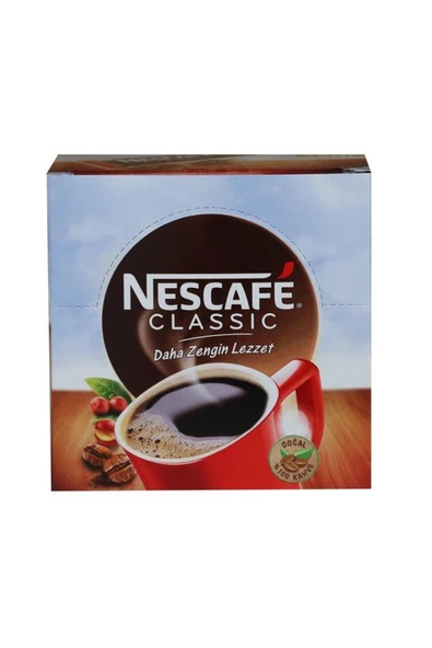 Nestle Nescafe Classic Tek Içimlik Kahve 2 Gram X 50 Adet ürün görseli 1