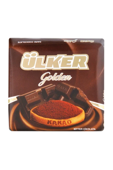 Ülker Çikolata Bitter %60 Kare 60 G 36 Adet ürün görseli 1