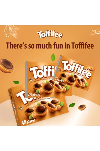 Toffifee Fındıklı Karamelli Çikolata 125 GR - Resim 4