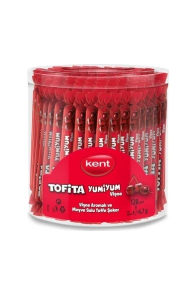 Olips Kent Tofita Yumiyum Vişne 120'li Kutu ürün görseli 1