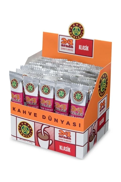 Kahve Dünyası 2'si 1 Arada Klasik 40lı Paket ürün görseli 1