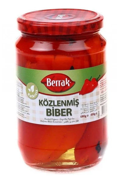 Berrak Közlenmiş Biber 680 gr ürün görseli 1