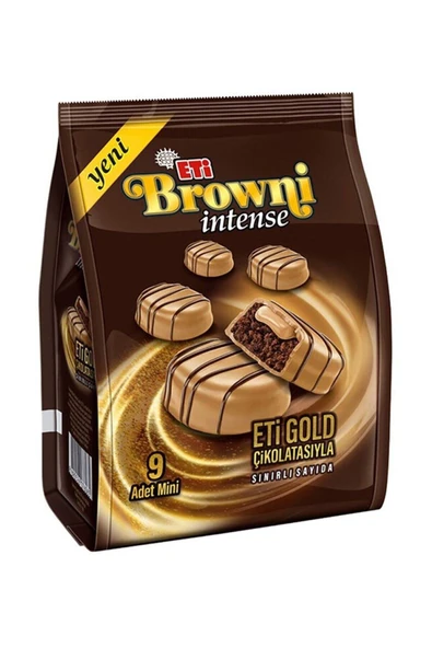 Eti Browni İntense Mini Gold Çikolata 135 gr ürün görseli 1