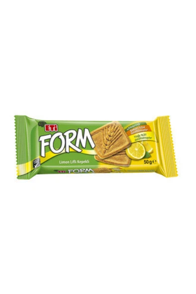 Eti Form Limon Lifli Kepekli Bisküvi 50 G ( 1 Adet ) ürün görseli 1