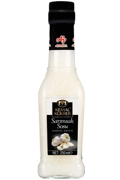 Kemal Kükrer Sarımsak Sosu 250 ml (CAM) ürün görseli 1