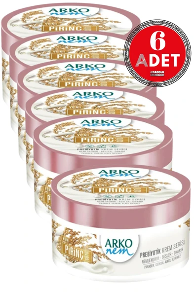 ARKO Nem Prebiyotik Pirinç Sütü Krem 250 ml 6 Adet ürün görseli 1
