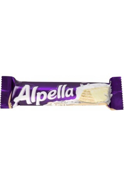 Ülker Alpella Üçgen Beyaz Gofret 28 gr 24 Adet ürün görseli 1
