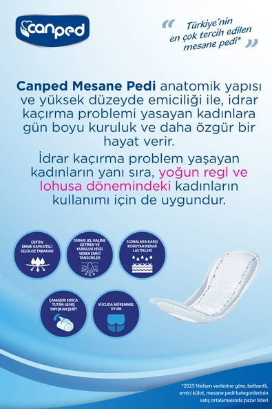 Canped MESANE PEDİ 20 Lİ LARGE (L) 3 ADET - Resim 2