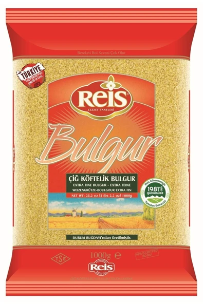 Reis Çiğköftelik Bulgur 1 kg ürün görseli 1
