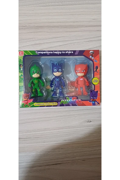 PJMASKS 3 Lü Figür Set - Resim 2