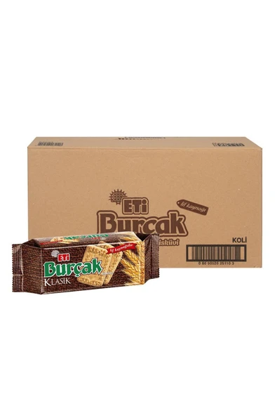 Eti Burçak Bisküvi Klasik 131 g x 24 Adet ürün görseli 1