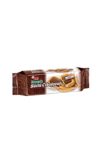 Eti Burçak Sütlü Çikolatalı Bisküvi 114 G ( 10 Adet ) ürün görseli 1