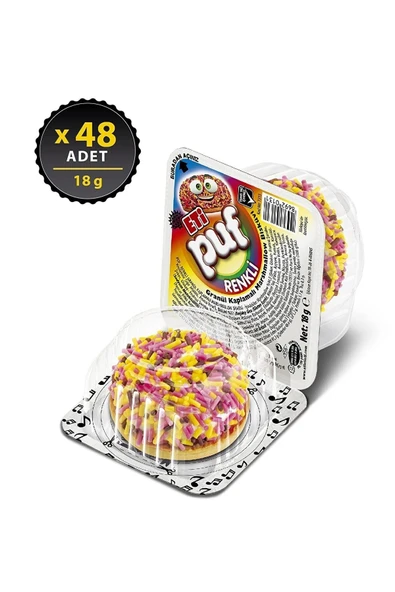 kent online Eti Puf Renkli 18 G X 48 Adet ürün görseli 1