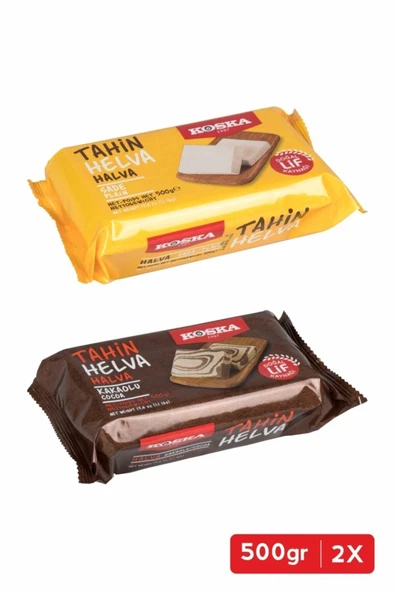 Koska Helva (lezzet Paketi) 500 G (kakaolu + Sade) ürün görseli 1