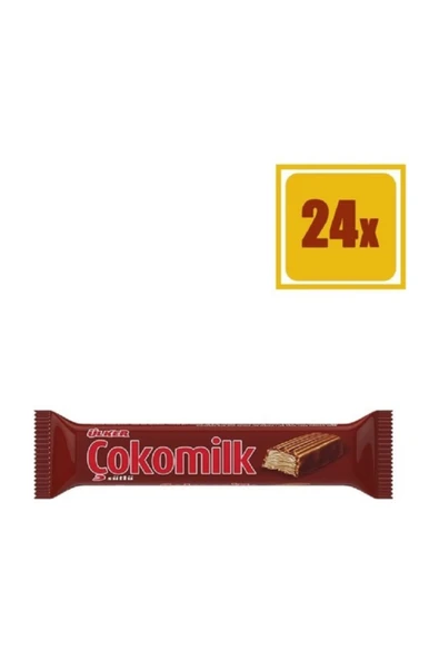 Ülker Çokomilk Sütlü Çikolata 24 Gr 24'lü Set ürün görseli 1