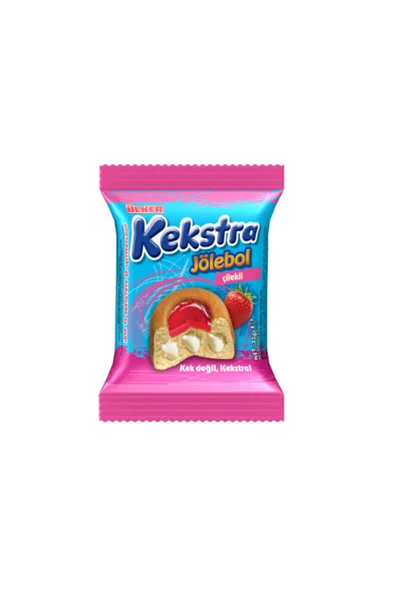 Ülker Kekstra Jölebol Çilekli Kek 35 gr ürün görseli 1