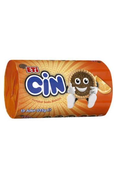 Eti Cin Portakal Jöleli Bisküvi Çoklu Paket 325 G ( 10 Adet ) ürün görseli 1