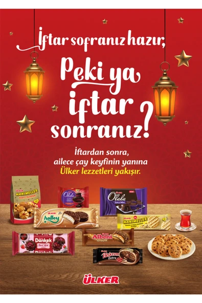 Ülker Iftar Sonrası Bisküvi & Çikolata Paketi ürün görseli 1