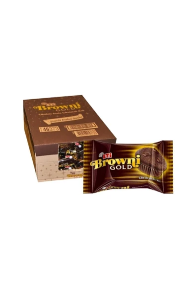 Eti BROWNI GOLD KAKAOLU 45G 24 LÜ 1 KUTU ürün görseli 1