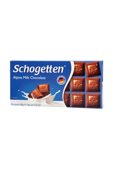 Schogetten Sütlü Çikolata 10 G Alman Çikolatası ürün görseli 1