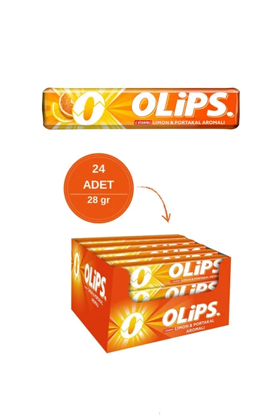 Olips Limon Portakal 28GR 24'LÜ PAKET ürün görseli 1