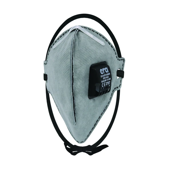 ERA MASKE 5210 FFP2 AKTİF KARBONLI FFP2 TOZ MASKESİ 5 ADET ürün görseli 1