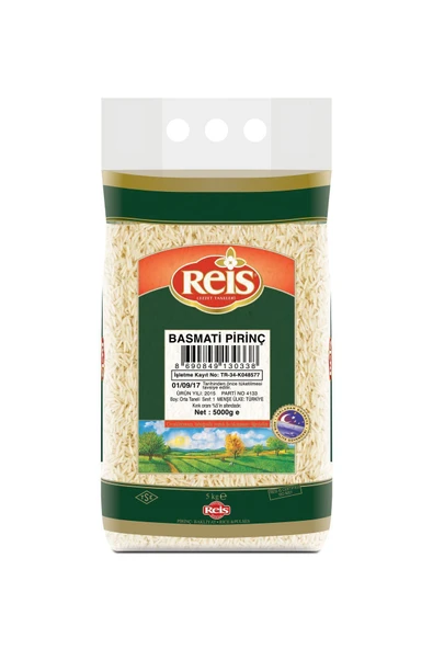 Reis Basmati Pirinç 5 Kg ürün görseli 1