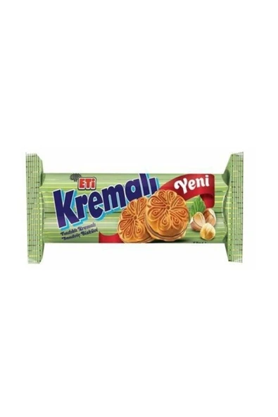 Eti Kremalı Bisküvi Fındıklı 77 gr 20 Ad ürün görseli 1