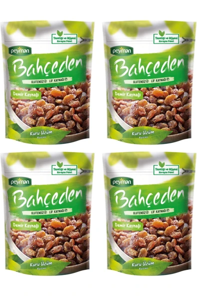 Peyman Bahçeden Kuru Üzüm 200 Gr X 4 Adet ürün görseli 1
