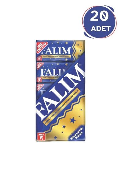 Falım DAMLA SAKIZLI 5'Lİ PAKET 35GR - 20 ADET ürün görseli 1