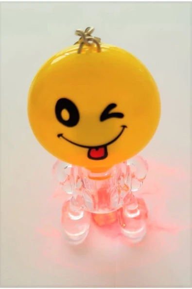 Burdabuldu Işıklı Emoji Anahtarlık ürün görseli 1