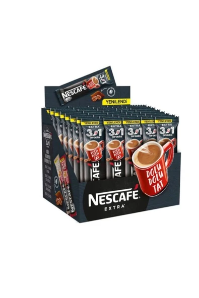 Nescafe 48 Adet 3 Ü 1 Arada Extra Kahve ürün görseli 1