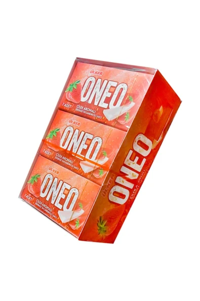 Oneo Çilek Aromalı Sakız 27 Adet X 14 G ürün görseli 1
