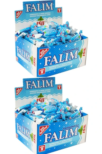 Falım Işıl Nane Aromalı Şekersiz Sakız 1,4 G 2 X 10 Adet ürün görseli 1