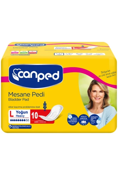 Canped Mesane Pedi Büyük Boy Large 10 Adet ürün görseli 1