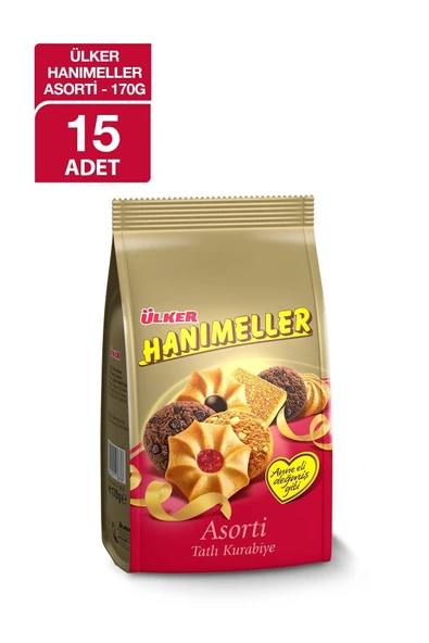 Ülker Hanımeller Asorti (15 Adet) ürün görseli 1