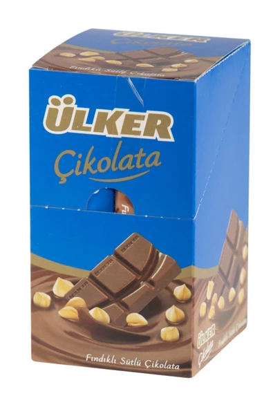 Ülker Fındıklı Çikolata Baton 12 X 30 Gr ürün görseli 1