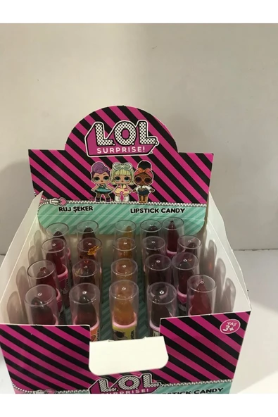 L.O.L. SURPRISE Lol Surprıse Lol Ruj Şeker 12gr X 20 Adettir Orjinal Ürün ürün görseli 1