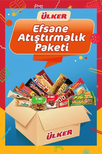 Ülker Efsane Atıştırmalık Paketi ürün görseli 1