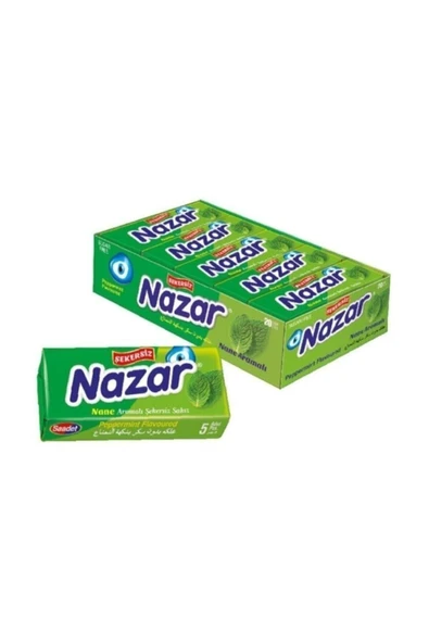 Nazar 5 li Sakız Nane Aromalı x 20 Adet ürün görseli 1