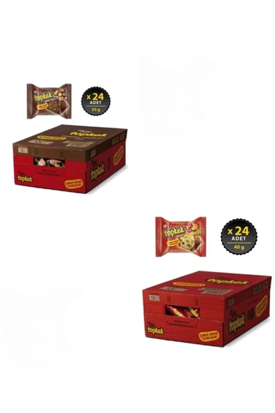 Eti Topkek Kakao-meyveli 40 gr 24 Adet ürün görseli 1